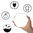 Lot de 3 lampes tactiles modulaires