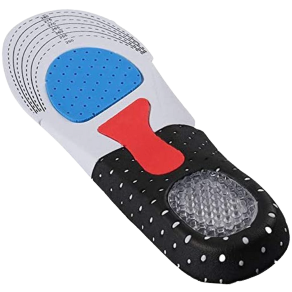 Semelles unisexes en gel pour chaussures de course