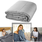 Couverture lestée pour thérapie par pression profonde
