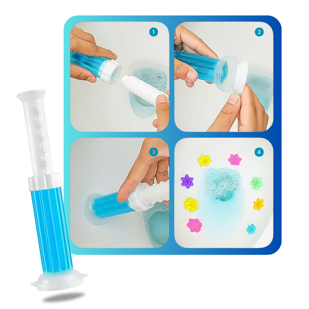 Le gel de protection active pour toilette