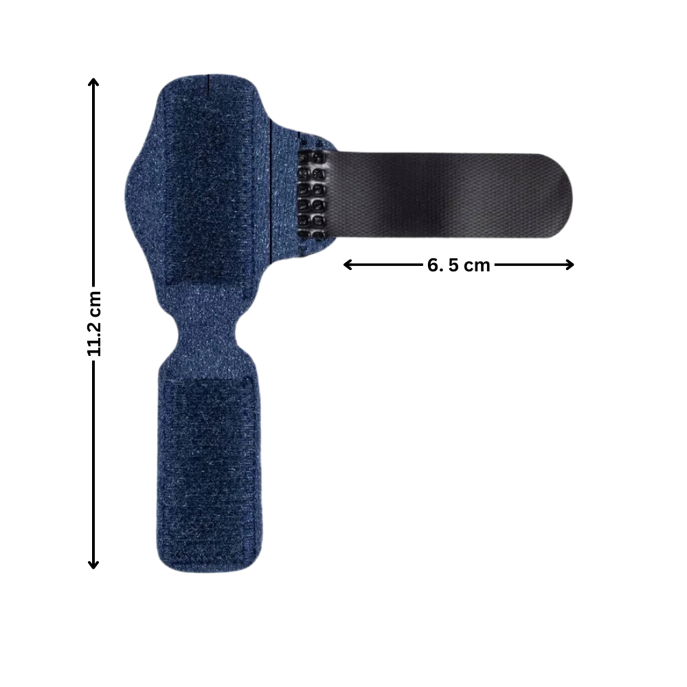 Redresseur d'orteils ajustable et discret