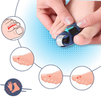 Redresseur d'orteils ajustable et discret