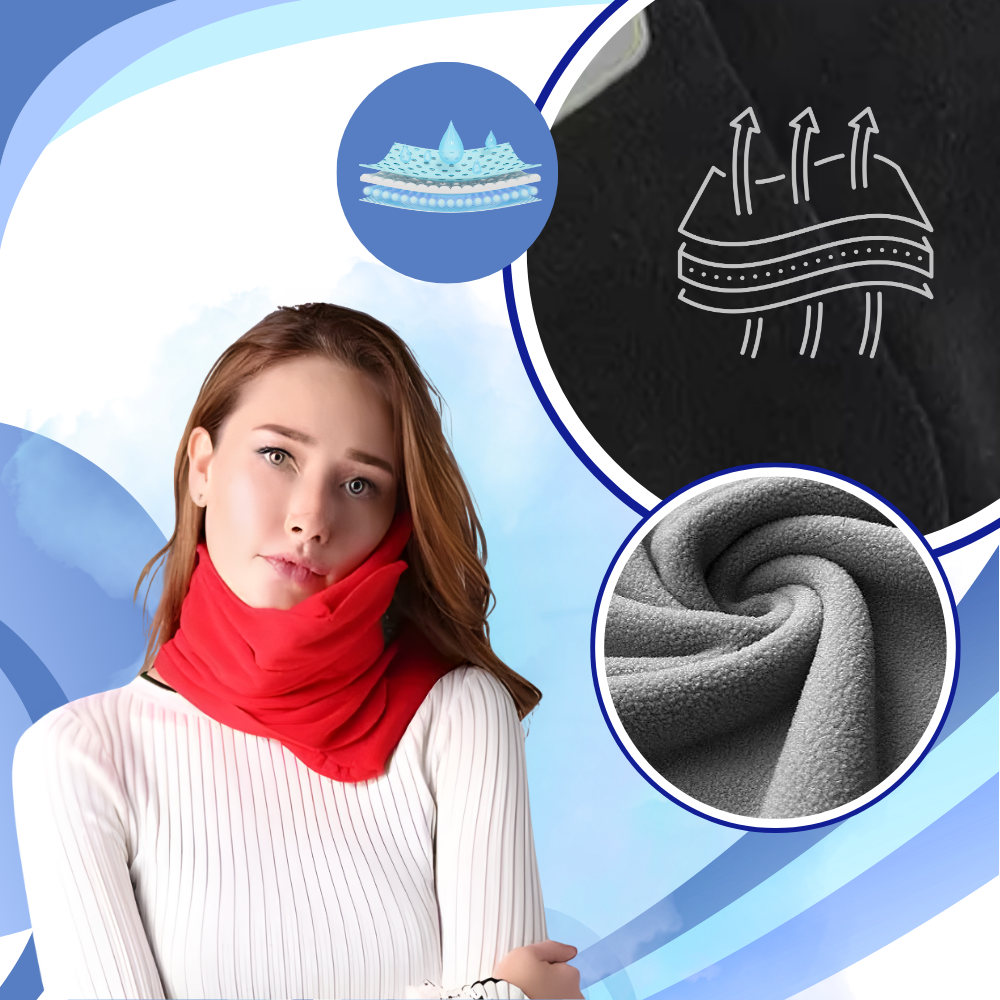 Oreiller de voyage réglable pour soutien cervical