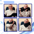 Oreiller de voyage réglable pour soutien cervical