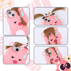 Adorable étui rose pour Iphone