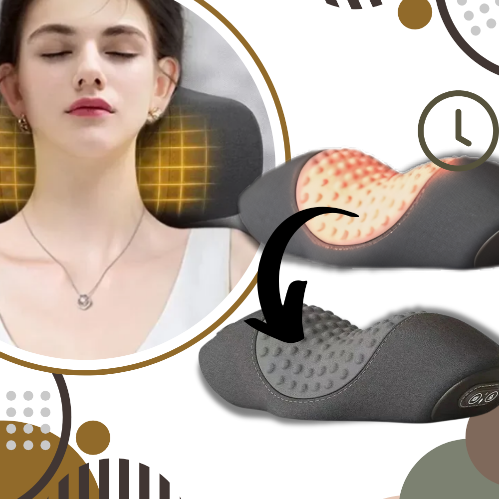 Coussin thermique anti-douleurs cervicales