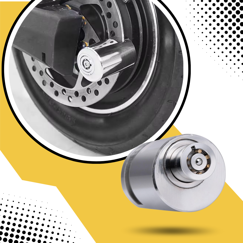 Antivol bloque disque en aluminium pour vélo