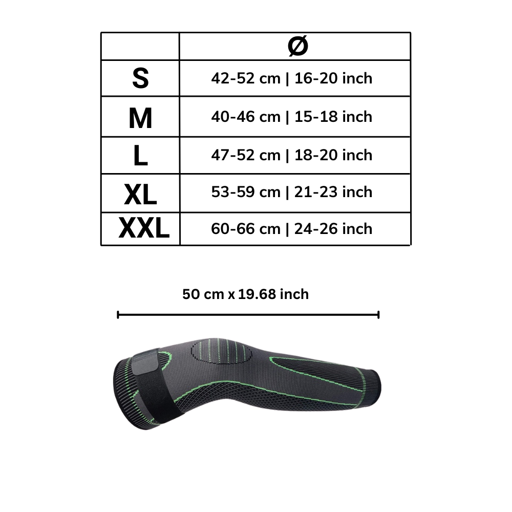 Manchon de compression antidérapant