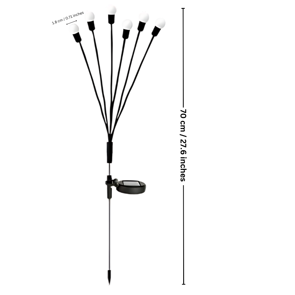 Lumières solaires à LED automatiques étanches pour extérieur