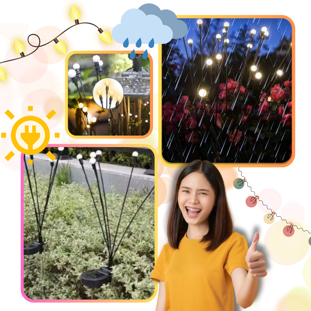 Lumières solaires à LED automatiques étanches pour extérieur