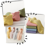 Soquettes respirantes en coton doux