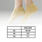 Soquettes respirantes en coton doux