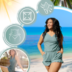 Robe de bain avec soutien-gorge intégré