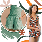 Robe de bain avec soutien-gorge intégré