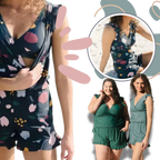 Robe de bain avec soutien-gorge intégré