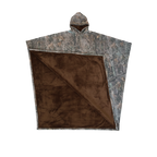 Cape couverture lestée à capuche