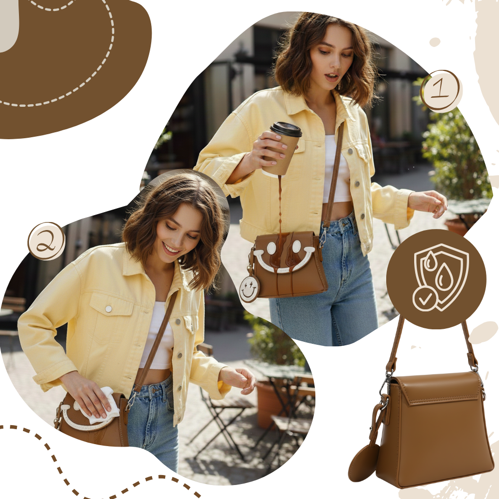 Mini sac à bandoulière Smiley