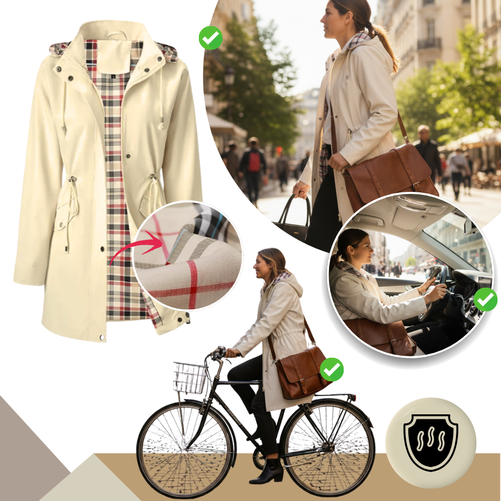 Trench-coat chic et imperméable