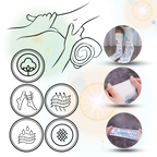 Chaussettes de réflexologie pour améliorer la circulation sanguine