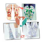 Chaussettes de réflexologie pour améliorer la circulation sanguine