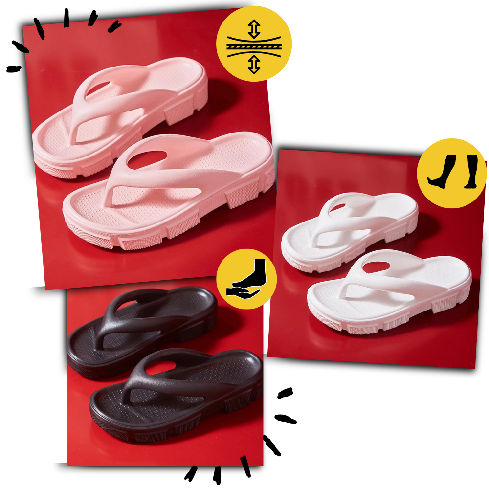 Chaussons nuages ultra-confortables