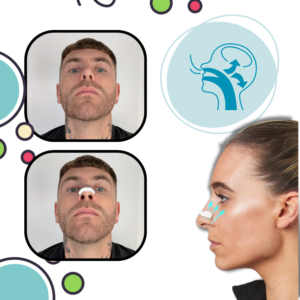 Bandelettes nasales anti-ronflement confortables