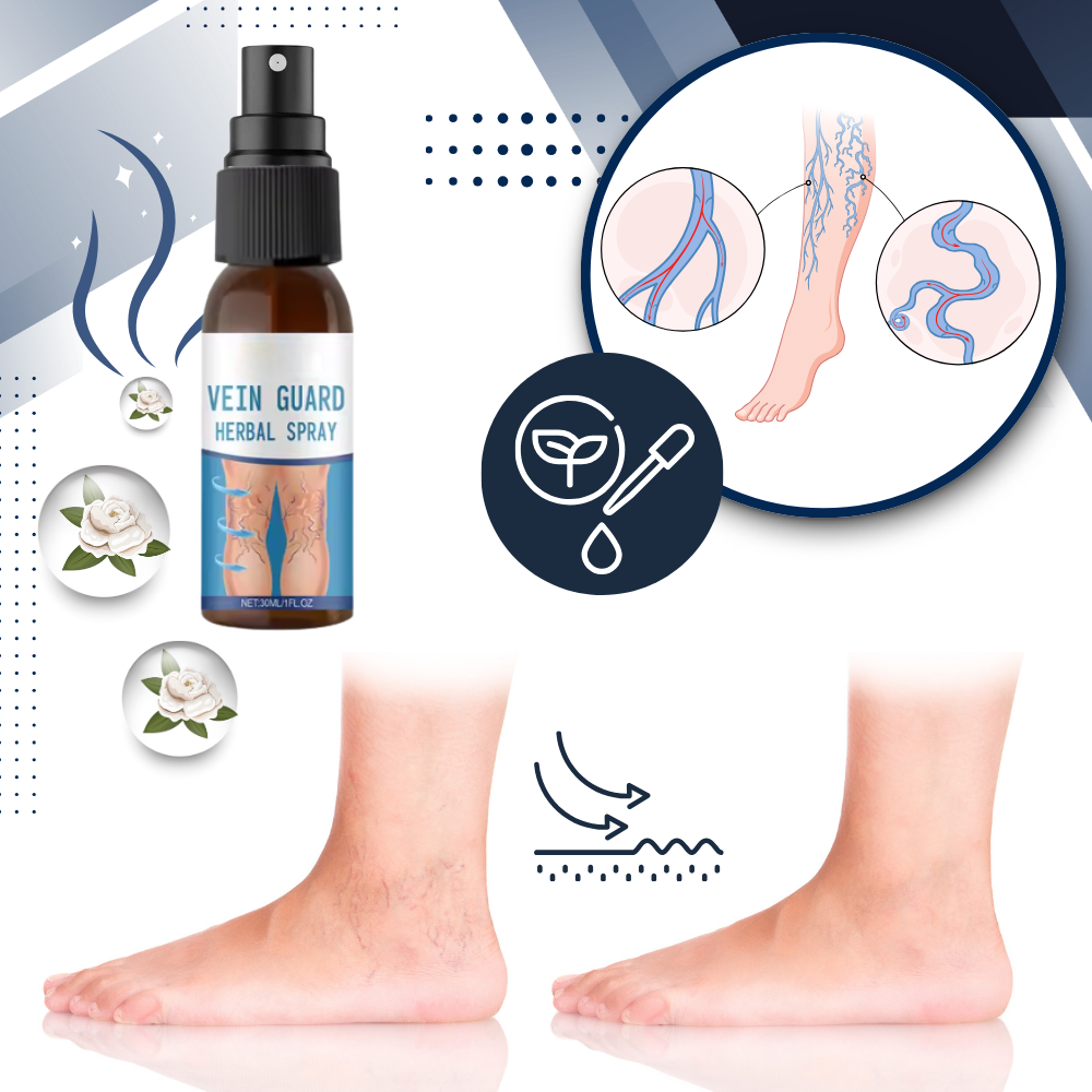 Spray hydratant rafraîchissant pour les jambes