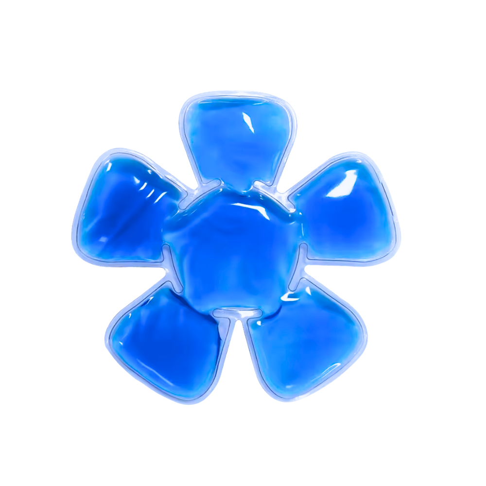 Insert de poche de gel rafraîchissant pour la tête