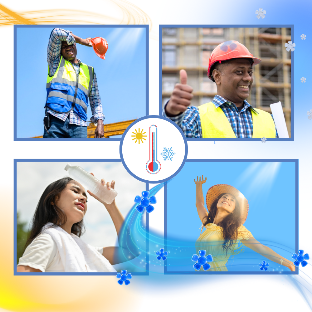 Insert de poche de gel rafraîchissant pour la tête