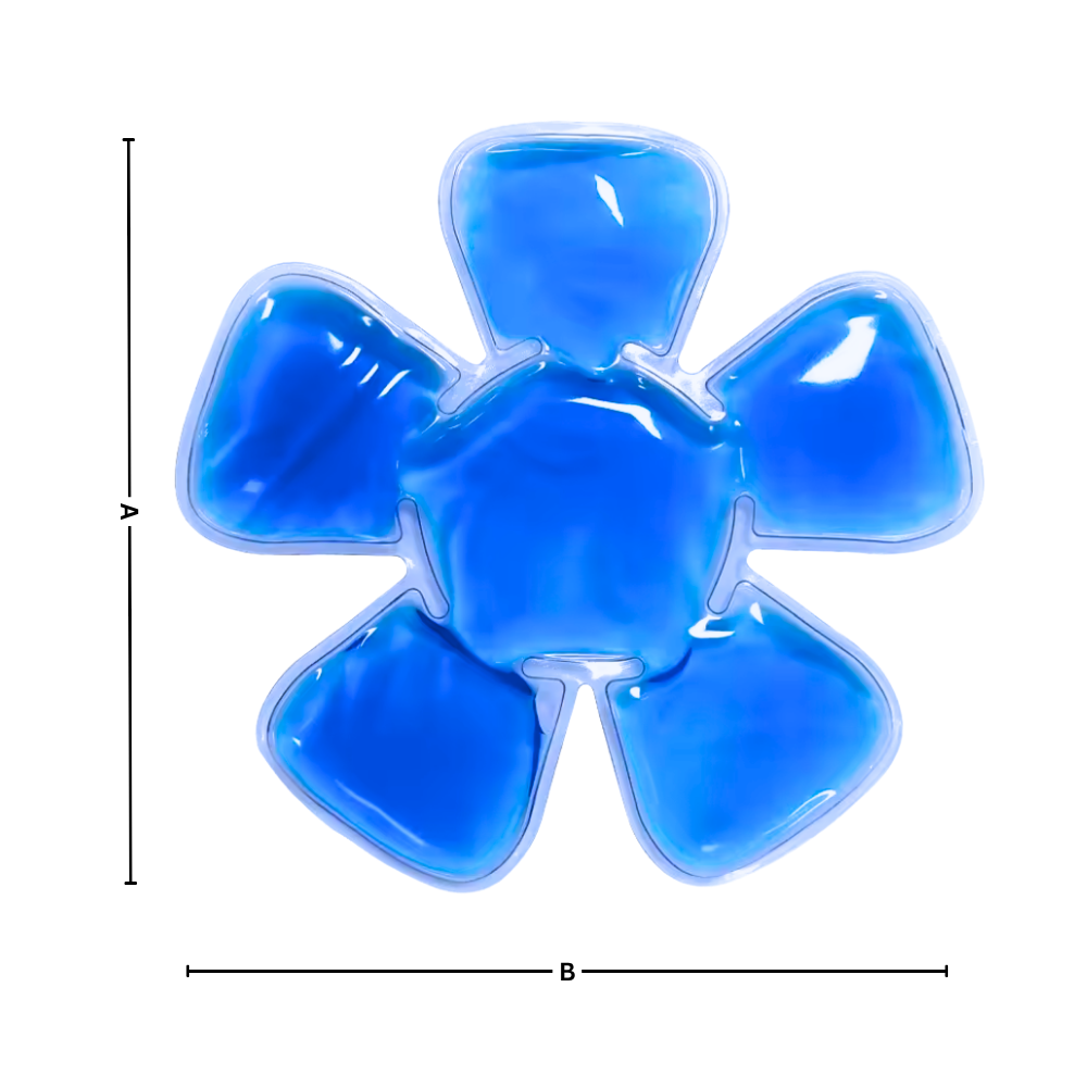 Insert de poche de gel rafraîchissant pour la tête