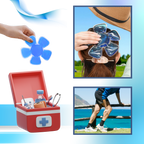 Insert de poche de gel rafraîchissant pour la tête