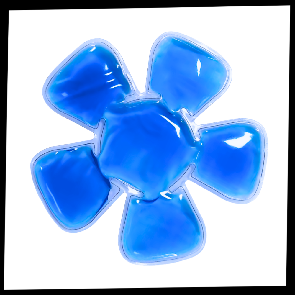 Insert de poche de gel rafraîchissant pour la tête