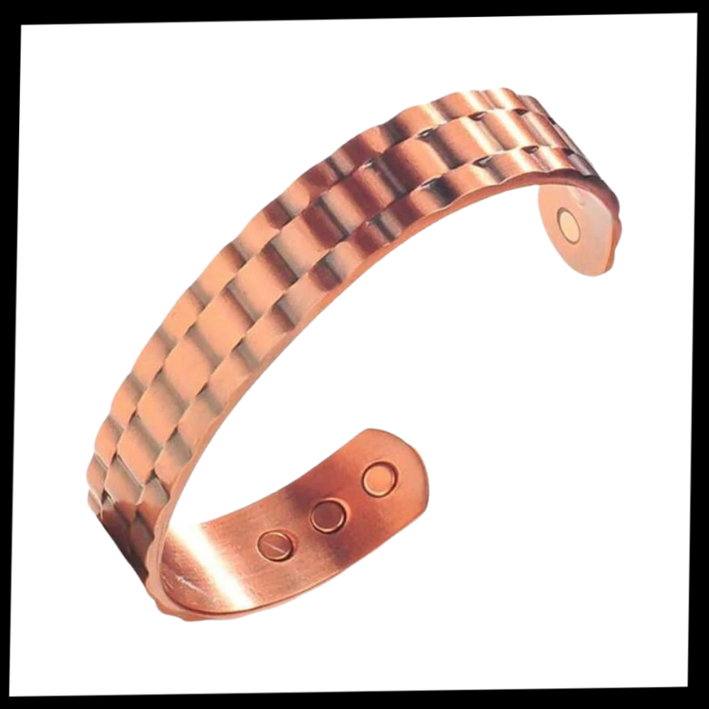 Bracelet de thérapie magnétique en cuivre