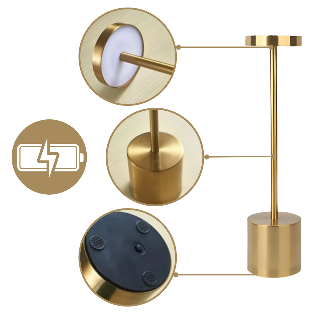 Lampe de table rechargeable sans fil