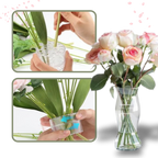 Support créatif pour compositions florales