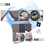 Tapis désinfectant à double zone de nettoyage