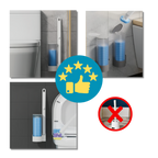 Brosse de toilette jetable pour un nettoyage efficace