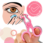 Outil de retrait des lentilles de contact sans effort