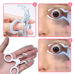 Outil de retrait des lentilles de contact sans effort