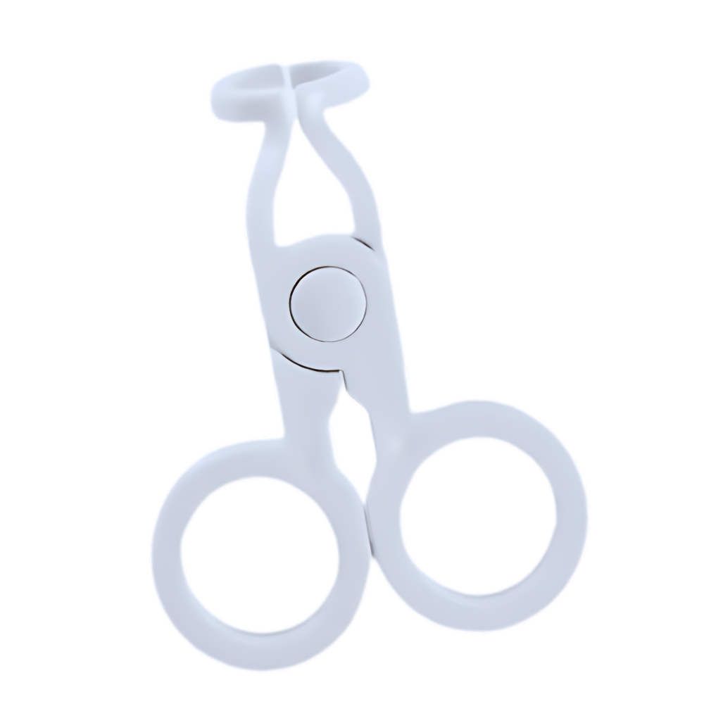 Outil de retrait des lentilles de contact sans effort