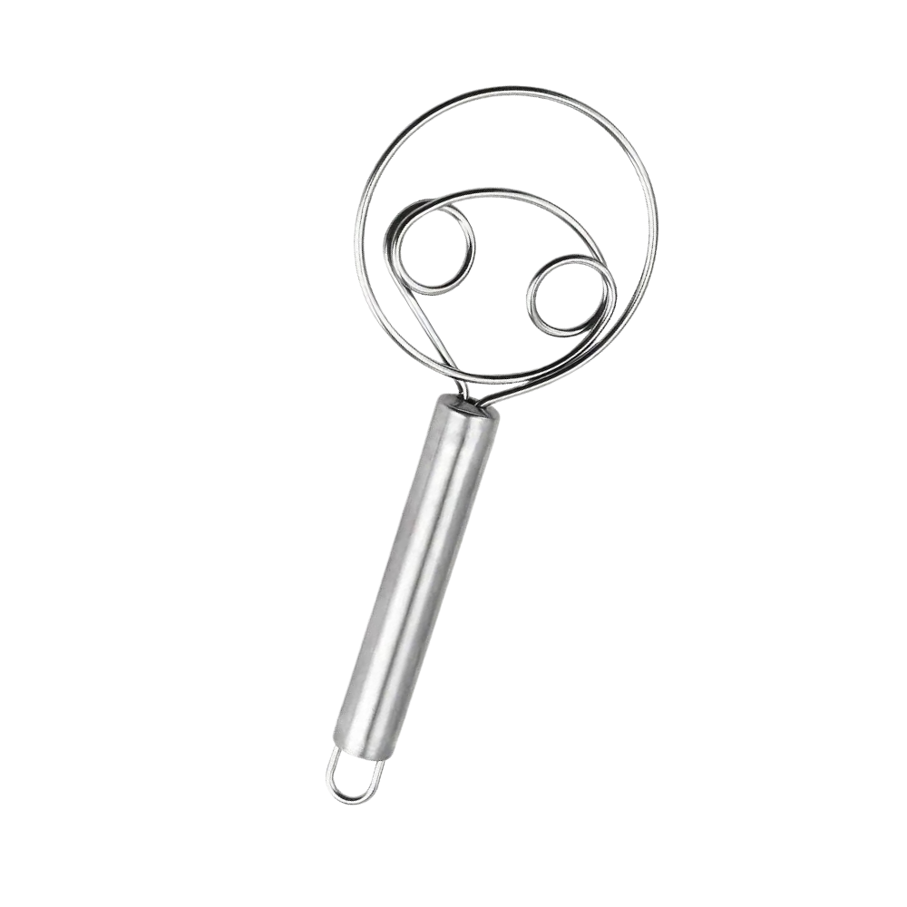 Fouet pâtissier danois en acier inoxydable sans effort