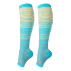 Chaussettes de compression élastiques pied ouvert