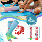 Chaussettes de compression élastiques pied ouvert