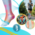 Chaussettes de compression élastiques pied ouvert