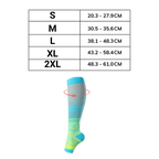 Chaussettes de compression élastiques pied ouvert