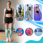 Chaussettes de compression élastiques pied ouvert