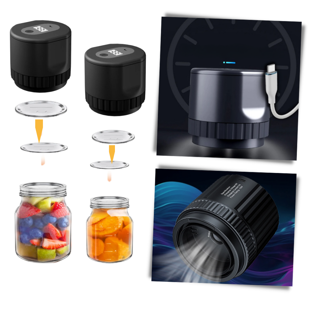 Scelleur sous vide électrique pour bocaux