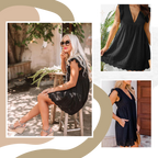 Robe élégante en broderie anglaise