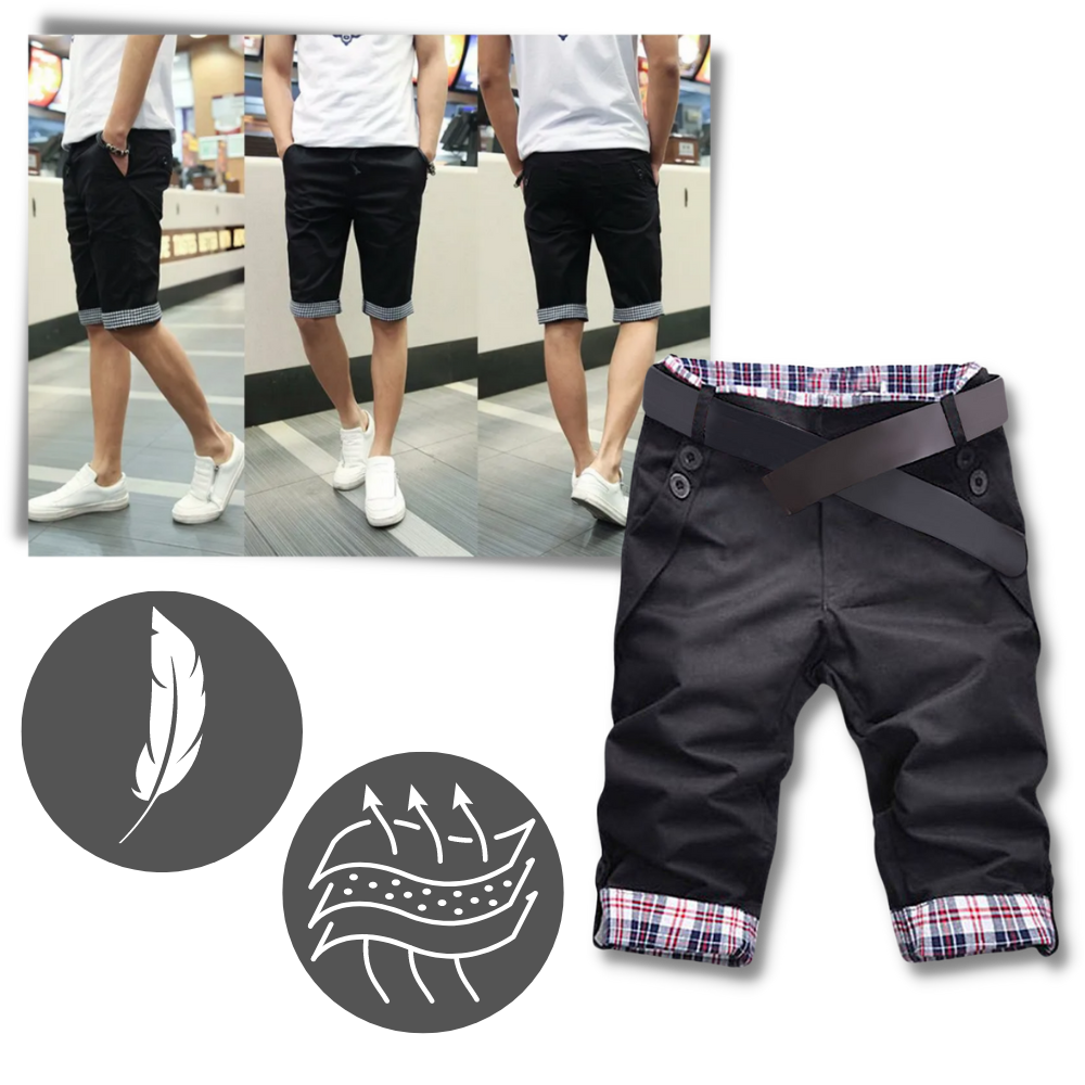 Short Cargo élégant pour hommes