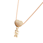 Collier élégant à breloques pour maman